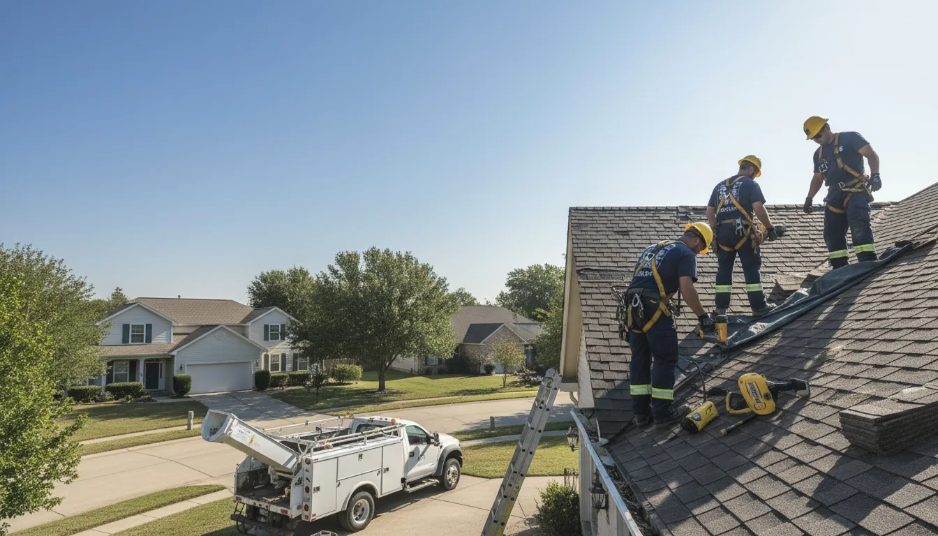 Emergency Roof Repair in Saybrook, IL near me